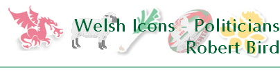 Welsh Icons - Politicians
Robert Bird