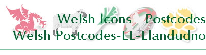 Welsh Icons - Postcodes
Welsh Postcodes-LL-Llandudno