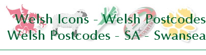 Welsh Icons - Welsh Postcodes
Welsh Postcodes - SA - Swansea