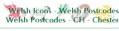 Welsh Icons - Welsh Postcodes
Welsh Postcodes - CH - Chester
