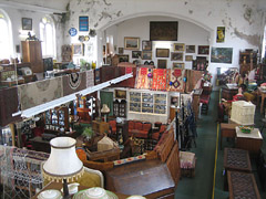 Pembroke Antiques Market interior