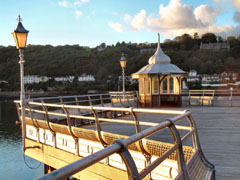 The end of Garth pier Bangor,