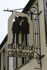 Museum of Childhood sign, Beaumaris