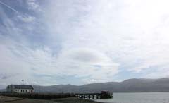Clouds over the Menai Straits