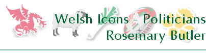 Welsh Icons - Politicians
Rosemary Butler