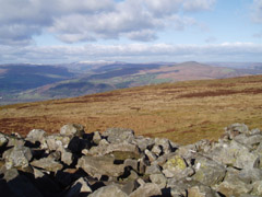 Sugar Loaf (Pen y Fal) from Blorenge (Blorens)