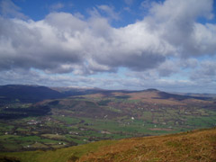 Sugar Loaf (Pen y Fal) from Blorenge