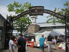 Carmarthen Provision Market entrance