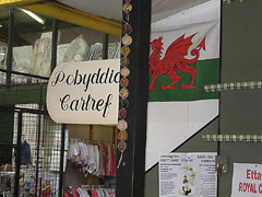 Inside Carmarthen Market 