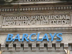 Old and new bank, Carmarthen