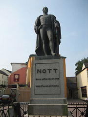 Nott Statue, Carmarthen
