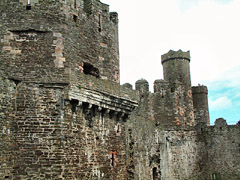 North Wales. Conwy Caste