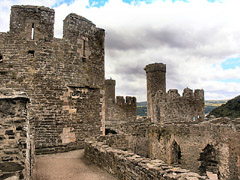 North Wales. Conwy Caste