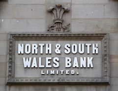 Old Bank Sign, Colwyn Bay