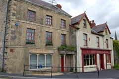 The old steam bakery building at Kidwelly