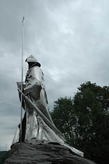 Memorial to Llewelyn ap Gruffydd in Llandovery