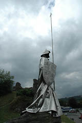 Memorial to Llewelyn ap Gruffydd in Llandovery