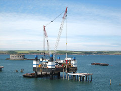 Milford Haven platform.