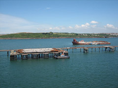 Construction work, Milford Haven.