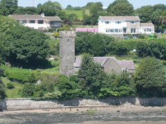 Church on Milford Haven near Neyland. 