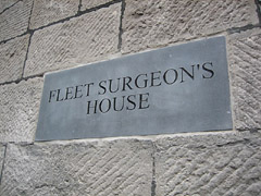 Fleet Surgeon's House Nameplate, Pembroke Dock