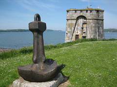 Gun Fort Tower and Anchor, Pembroke Dock