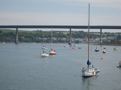 Cleddau Bridge from Hobbs Point, Pembroke Dock