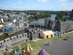 Pembroke from the castle