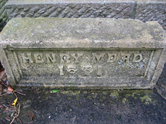 Inscription, Admiralty Housing, Pembroke Dock