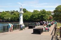 The Scott Memorial Lighthouse at Roath Park